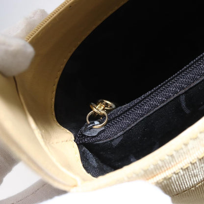 Salvatore Ferragamo Vala Handbag Canvas, YELLOW, CANVAS, Handbag