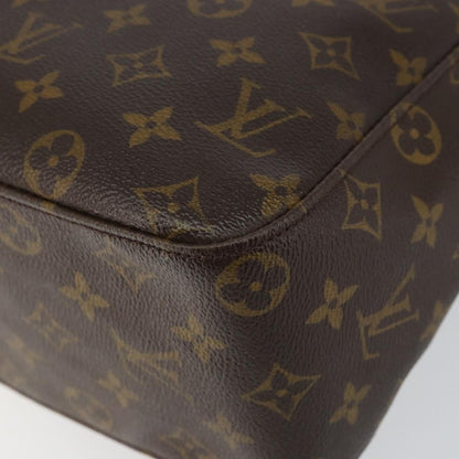 Louis Vuitton Looping Handbag Monogram Canvas, BROWN, CANVAS, Shoulder bag