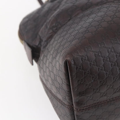 Gucci Bree Dome Tote Guccissima Leather, BROWN, LEATHER, Tote bag