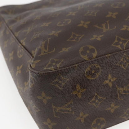 Louis Vuitton Looping Handbag Monogram Canvas, BROWN, CANVAS, Shoulder bag