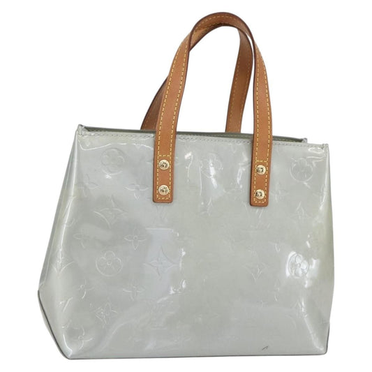 Louis Vuitton Reade Handbag Monogram Vernis, GRAY, PATENT_LEATHER, Handbag