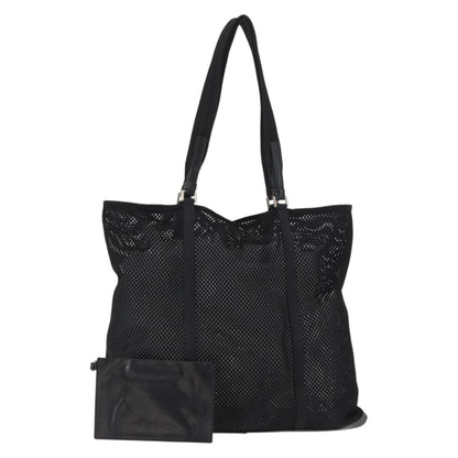Prada Vintage Tote Nylon, BLACK, NYLON, Tote bag