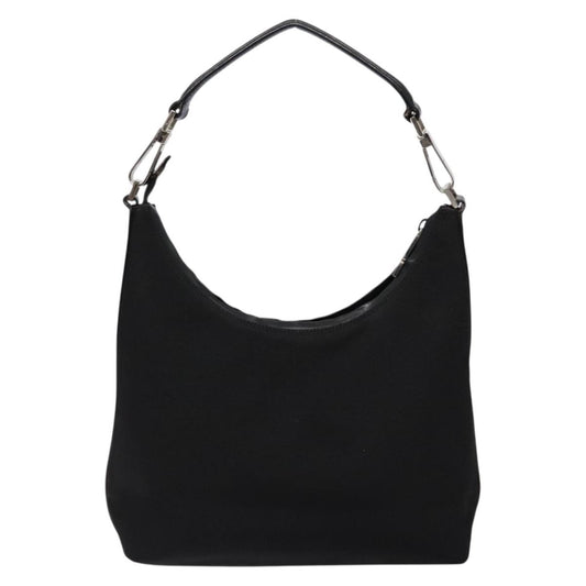 Gucci Zip Hobo Canvas, BLACK, CANVAS, Shoulder bag