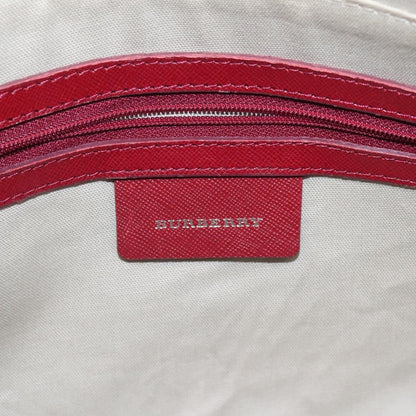 Burberry Nova Check Tote Leather, BEIGE, CANVAS, Tote bag