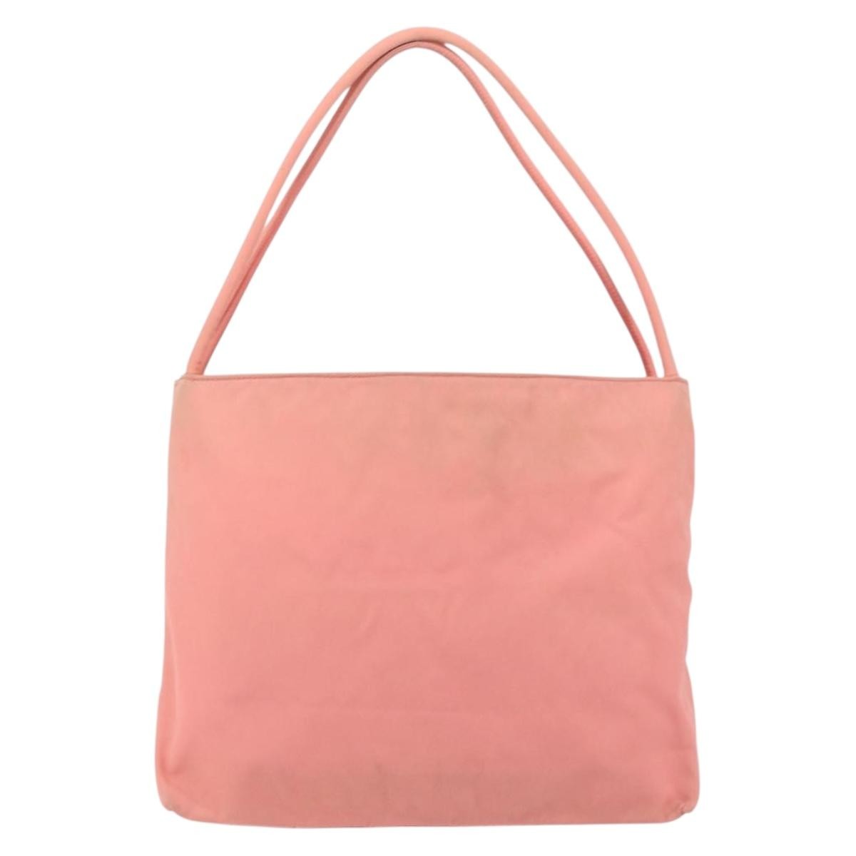 Prada Vintage Shoulder Bag Tessuto, PINK, NYLON, Shoulder bag
