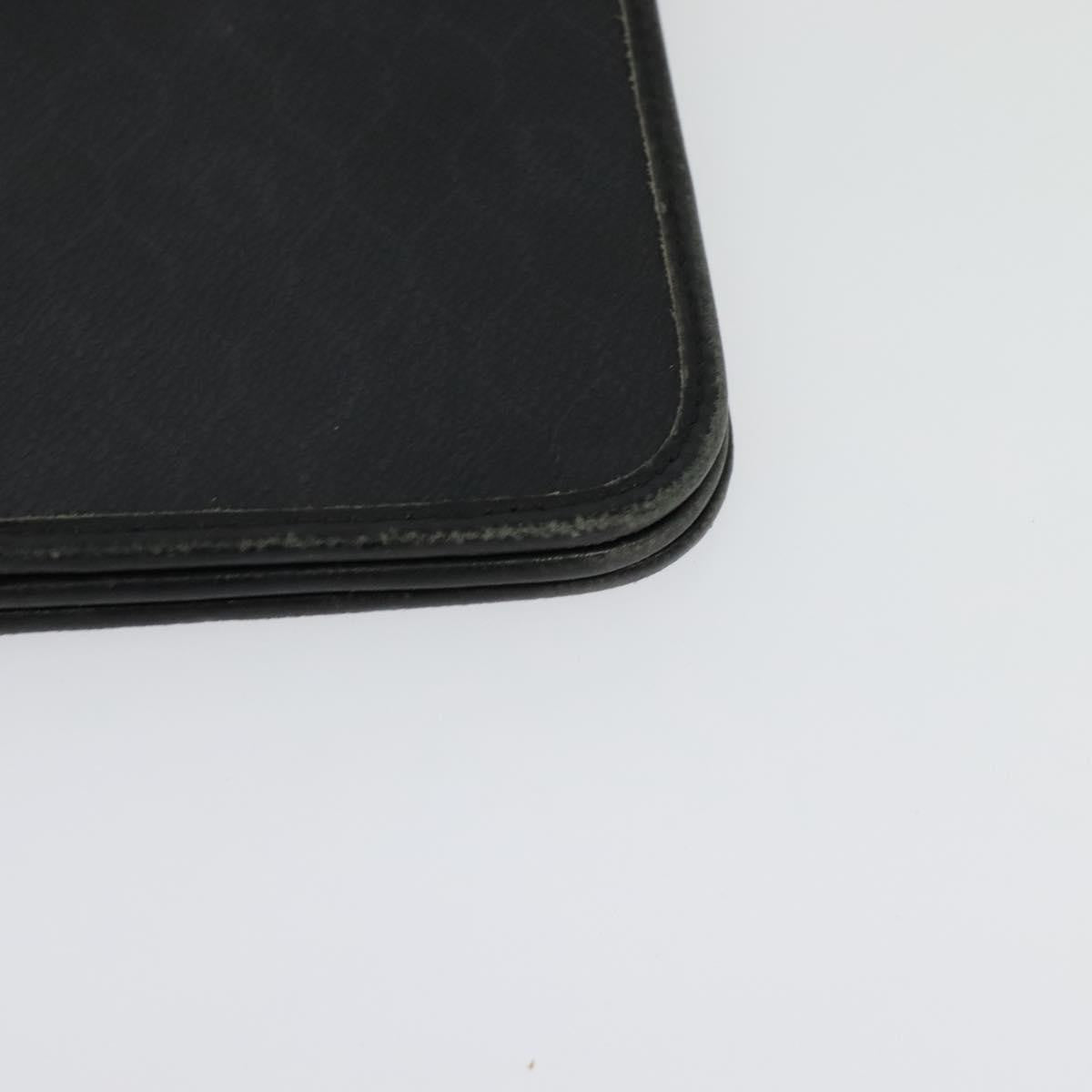 Christian Dior Vintage Honeycomb chain Canvas, BLACK, CANVAS, Handbag