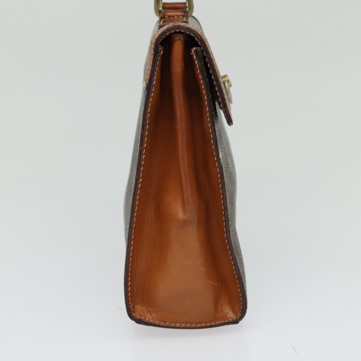 Celine Triomphe vintage handbag Macadam canvas, BROWN, CANVAS, Handbag