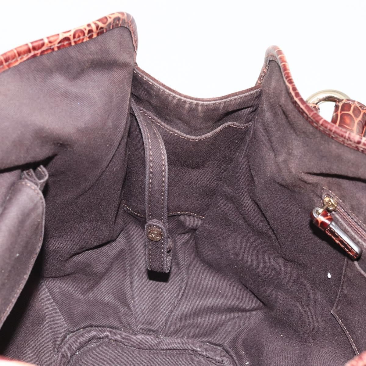 Celine Bittersweet Canvas, Brown, Canvas, Handbag