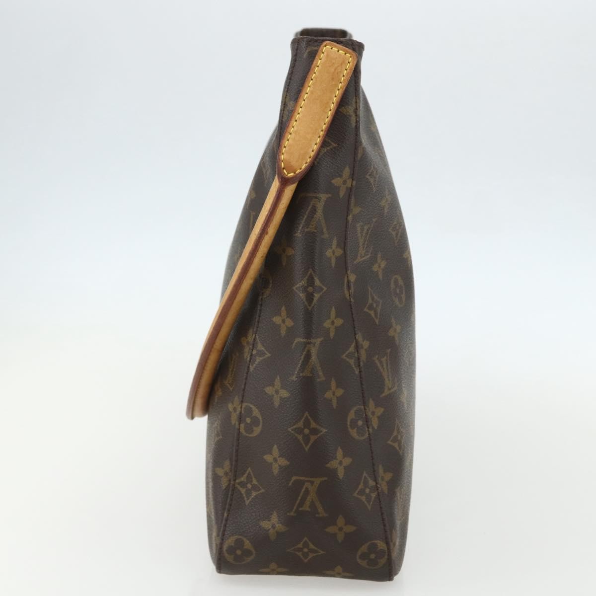 Louis Vuitton Looping Handbag Monogram Canvas, BROWN, CANVAS, Shoulder bag