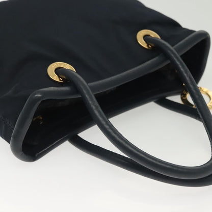Celine Handbag Nylon, Navy, Nylon, Handbag