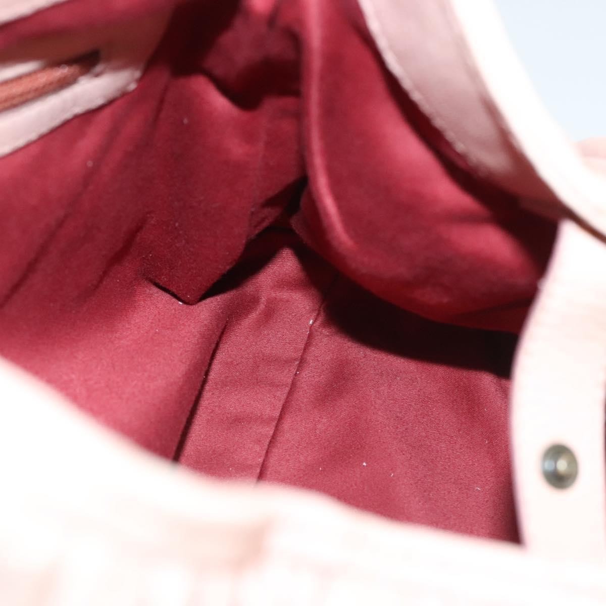 Bally Vintage Handbag Quilted Leather, PINK, LEATHER, Handbag