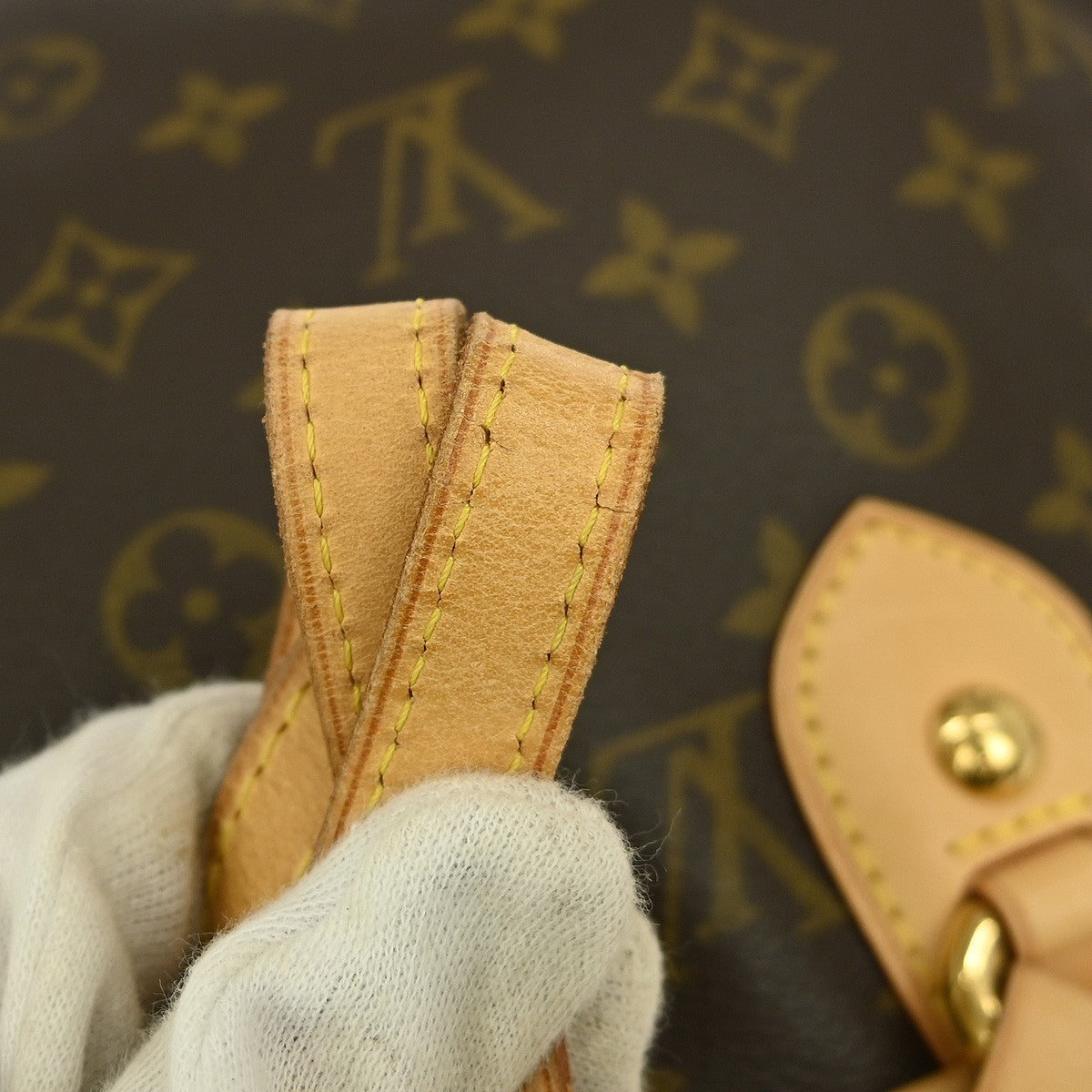 Louis Vuitton Montorgueil Handbag Monogram Canvas, BROWN, CANVAS, Handbag