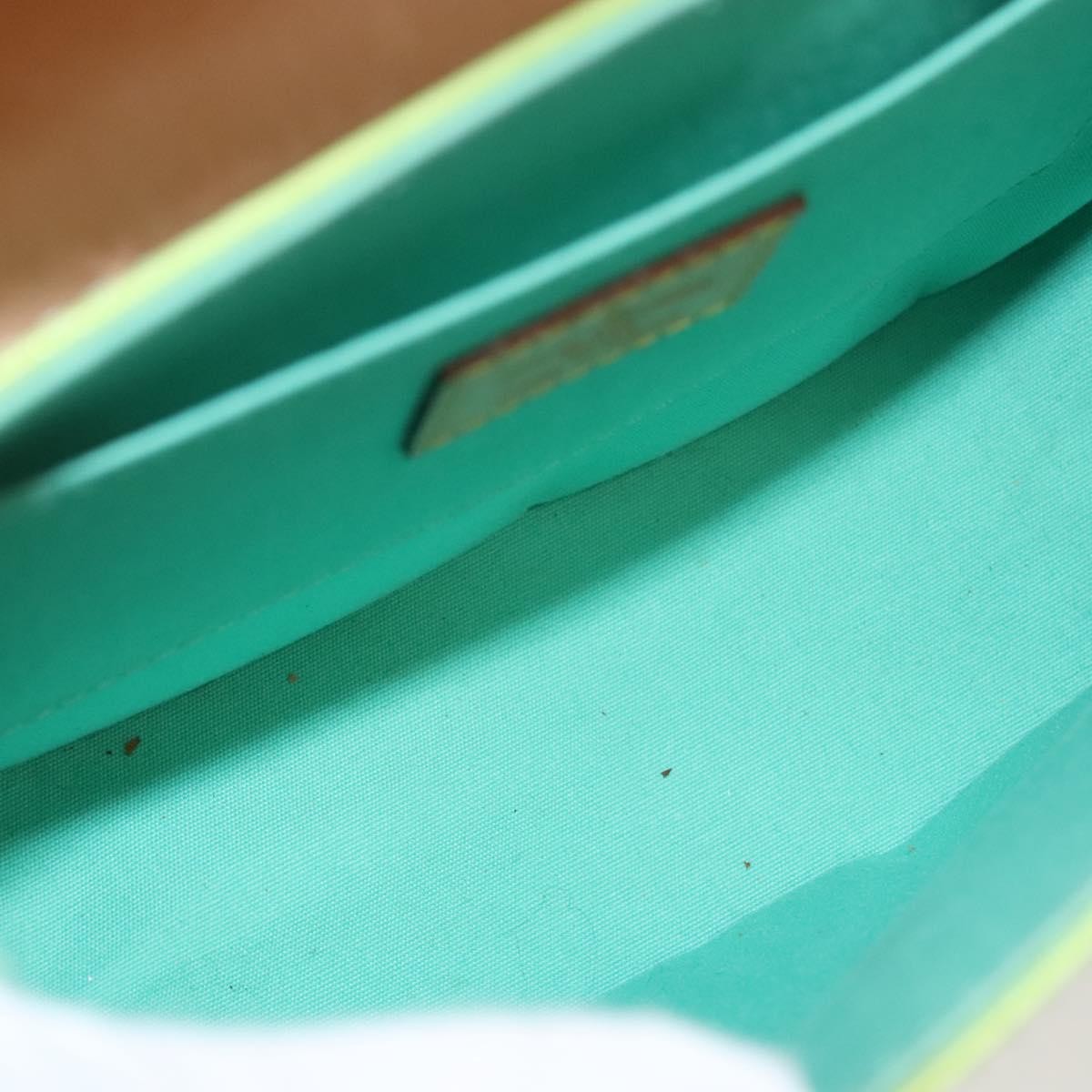 Louis Vuitton Biscayne Bay Handbag Monogram Vernis, GREEN, PATENT_LEATHER, Handbag