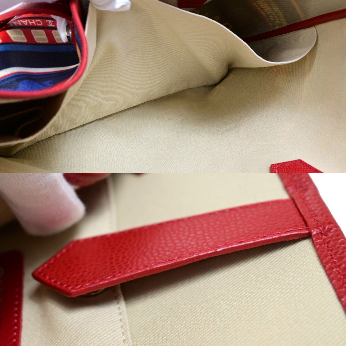 Chanel Le Train Tote Printed Coated Canvas, NAVY, CANVAS, Tote bag