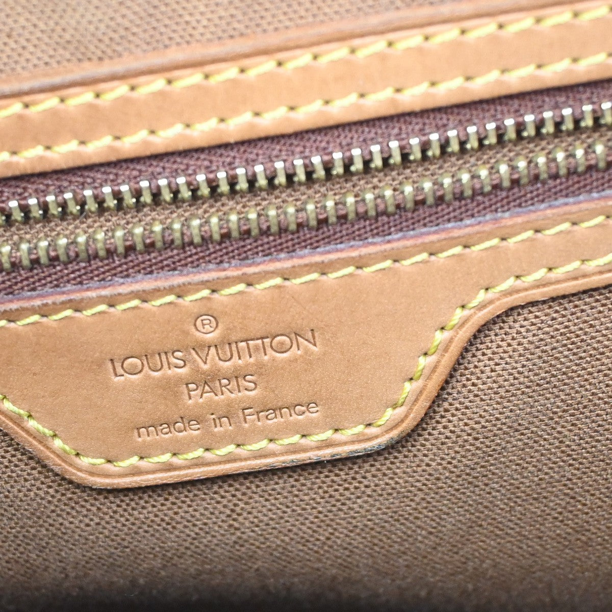 Louis Vuitton Cabas Piano Monogram Canvas, BROWN, CANVAS, Tote bag