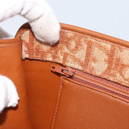 Christian Dior Vintage Trotter Shoulder Bag Canvas, BROWN, CANVAS, Shoulder bag