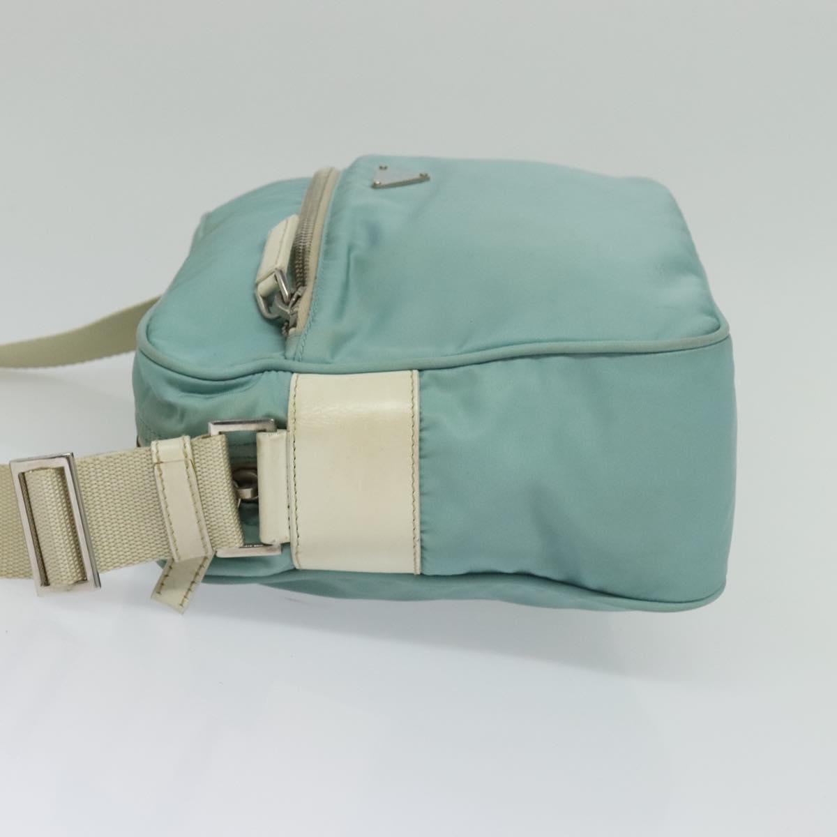 Prada Vintage Shoulder Bag Tessuto, BLUE, NYLON, Shoulder bag
