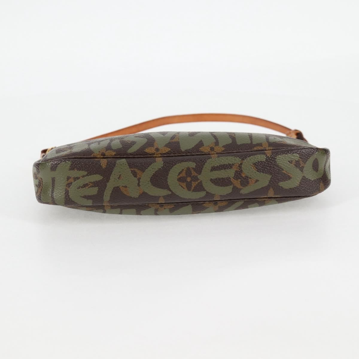 Louis Vuitton Pochette Accessoires NM Monogram Canvas, BROWN, CANVAS, Clutche & pouche