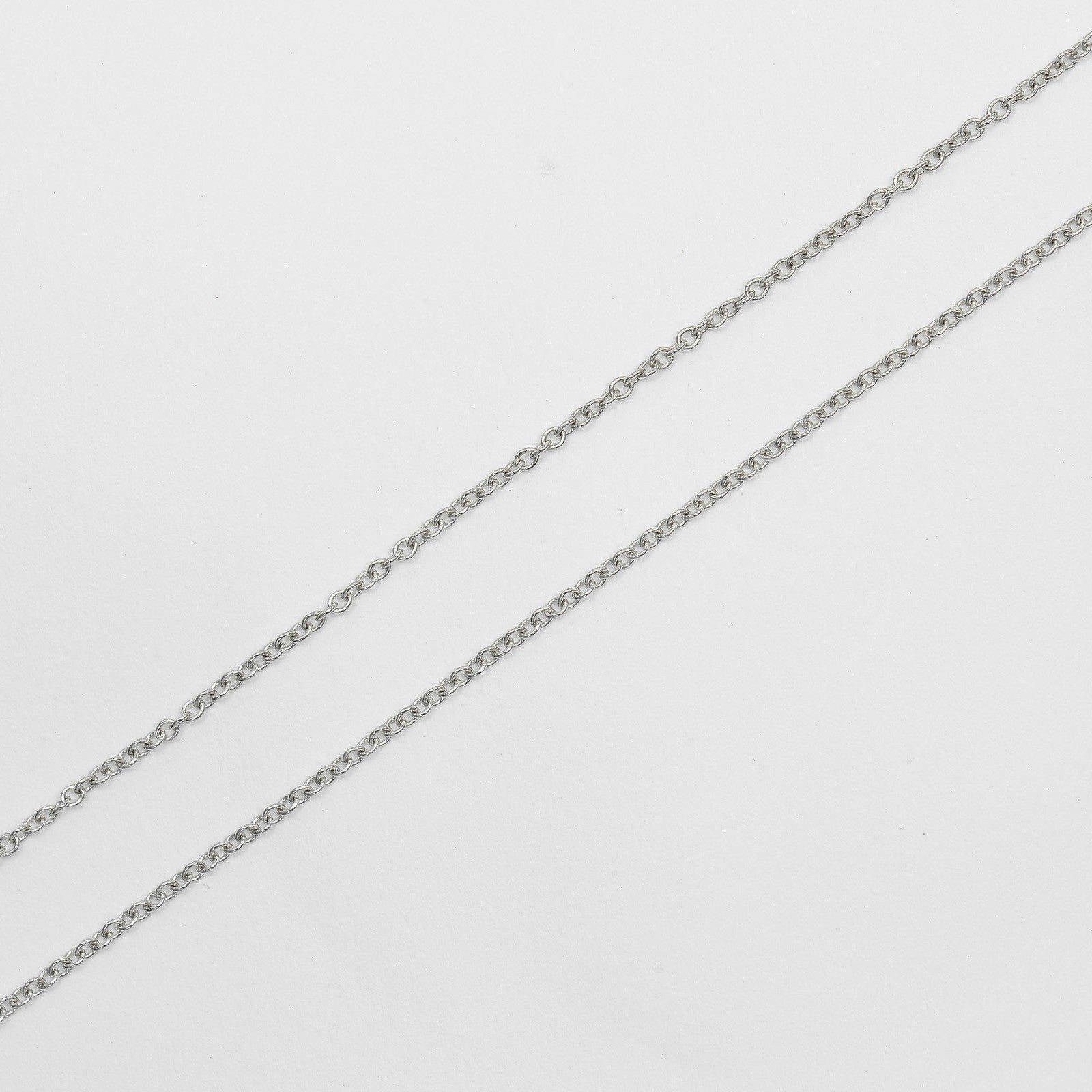 Tiffany & Co. Sentimental Heart Necklace Platinum, SILVER, PLATINUM, Necklace