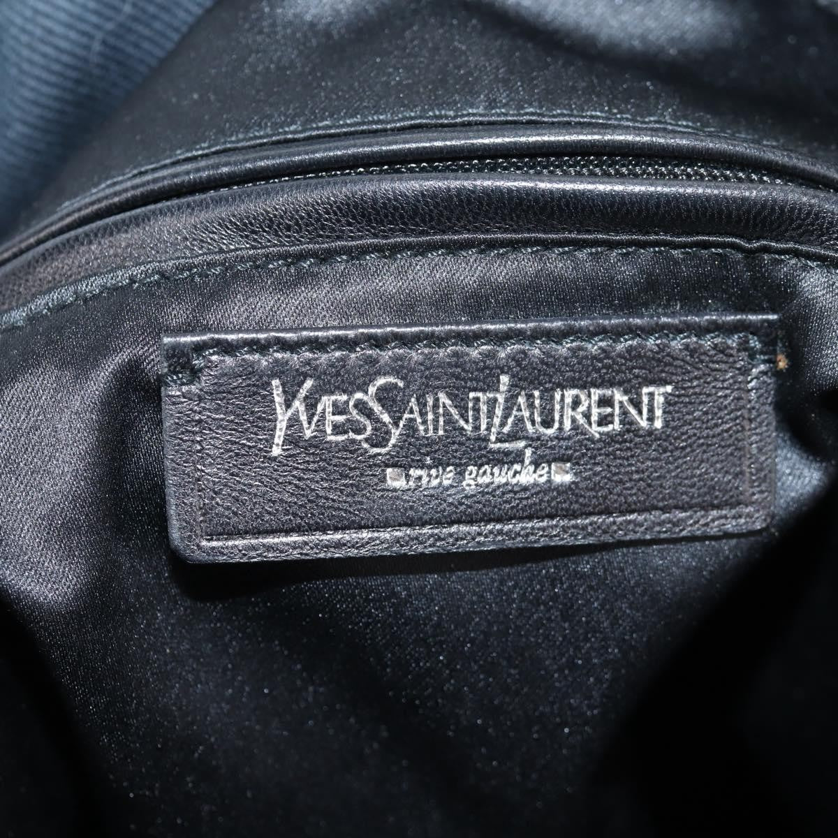 Saint Laurent Kahala Drawstring Tote Canvas, BLACK, CANVAS, Tote bag