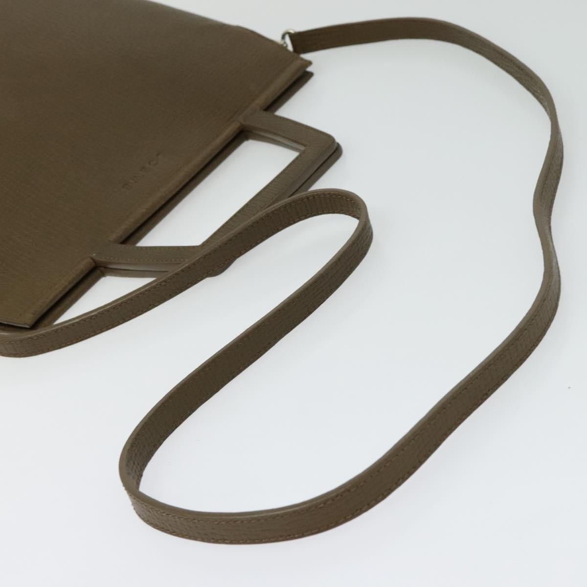 Loewe Vintage Handbag Leather, KHAKI, LEATHER, Handbag