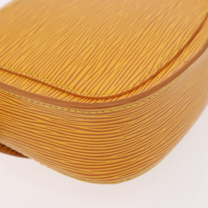 Louis Vuitton Saint Cloud Handbag Epi Leather, YELLOW, LEATHER, Shoulder bag