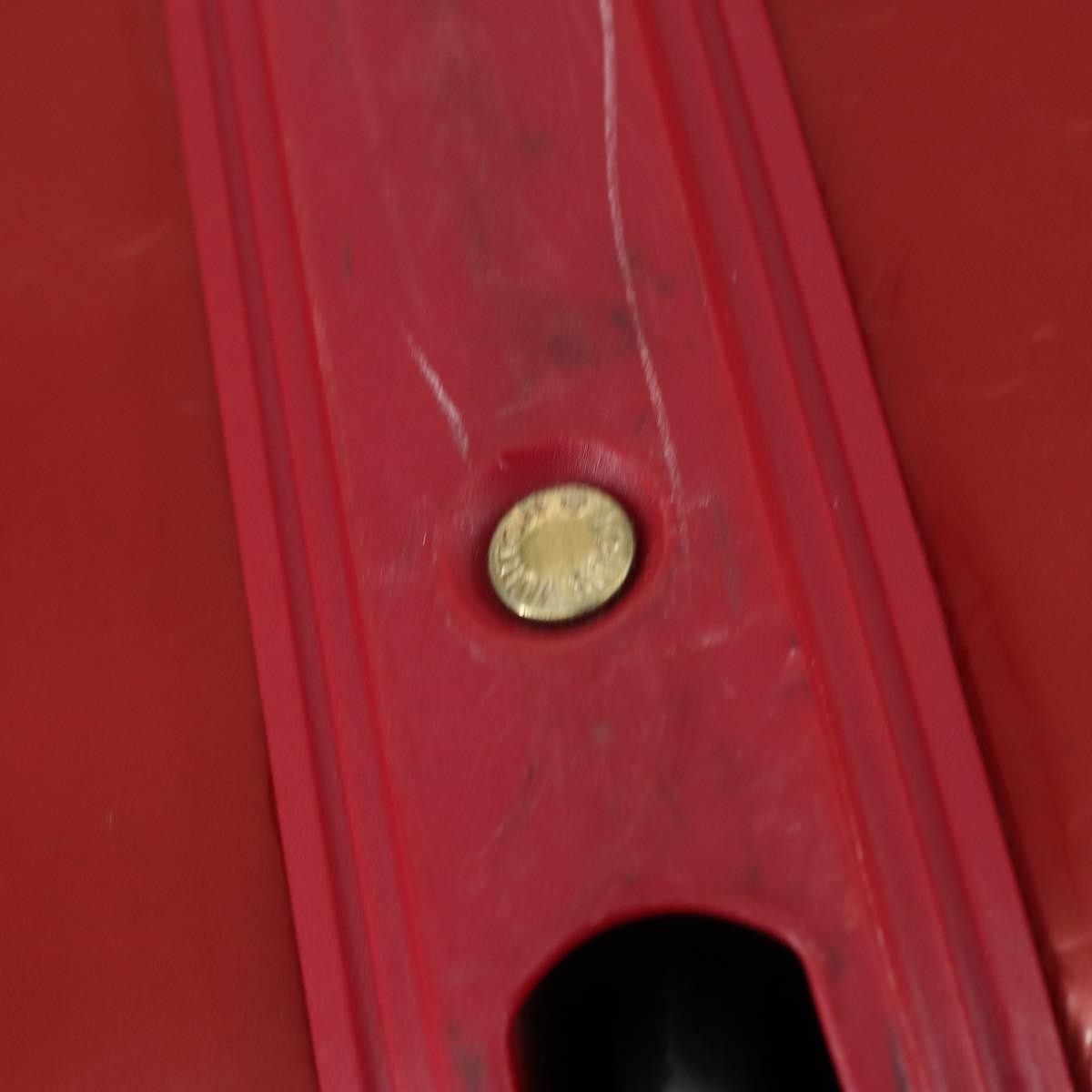 Louis Vuitton Pegase Luggage Monogram Vernis, RED, PATENT_LEATHER, Travel bag