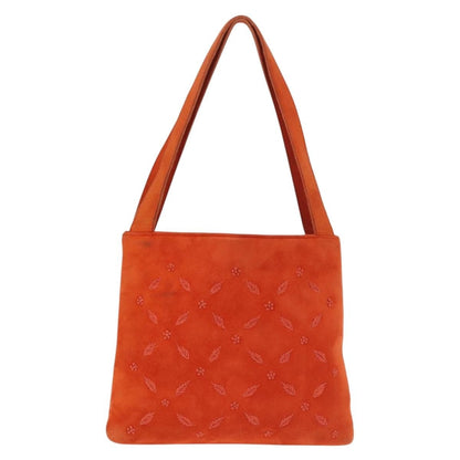 Bottega Veneta Hobo Suede, ORANGE, SUEDE, Handbag