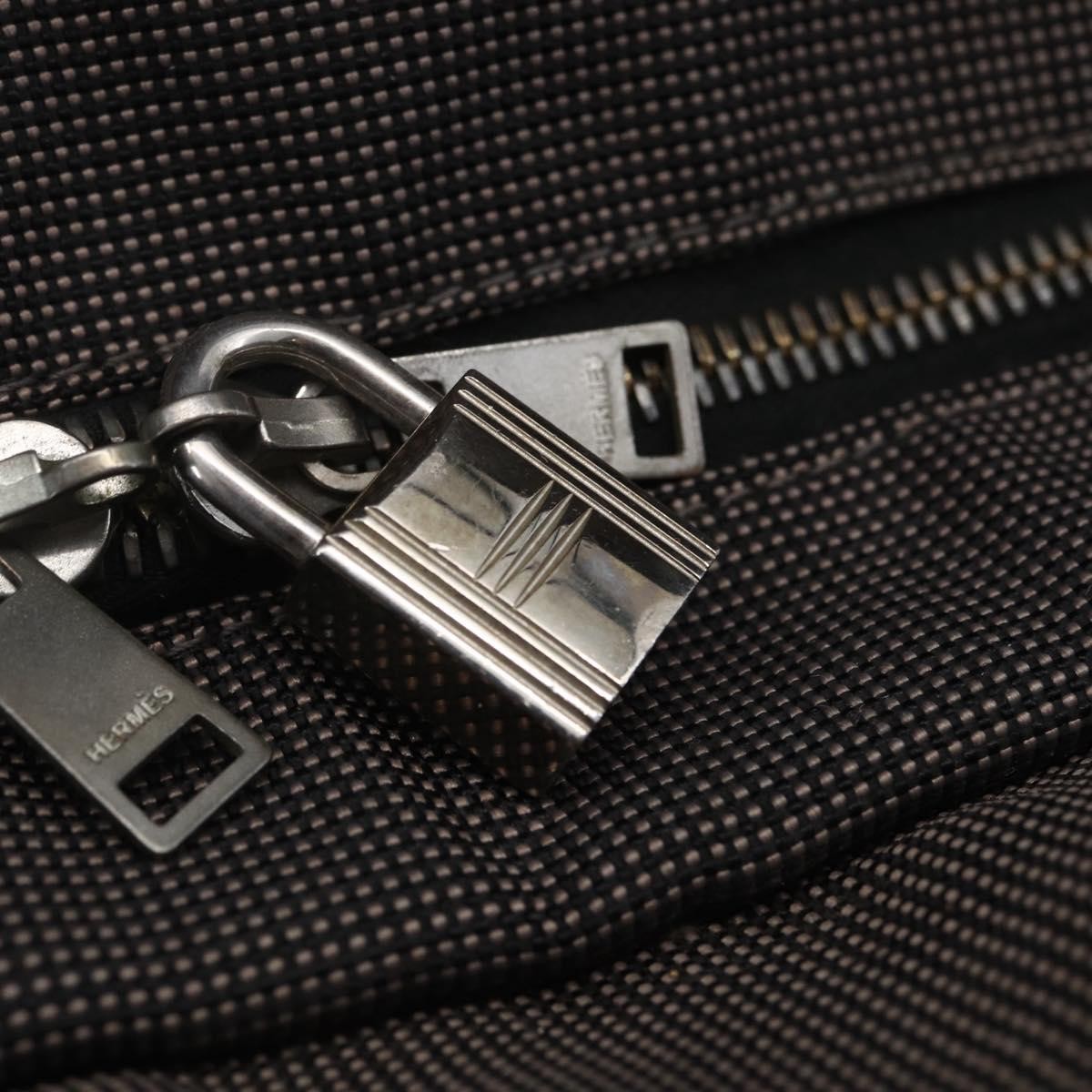 Hermes Fourre-tout Herline Fourre-tout Herline, GRAY, CANVAS, Tote bag