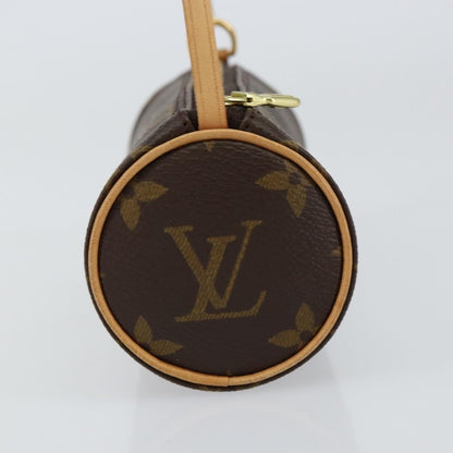 Louis Vuitton Papillon Pochette Monogram Canvas, BROWN, CANVAS, Clutche & pouche
