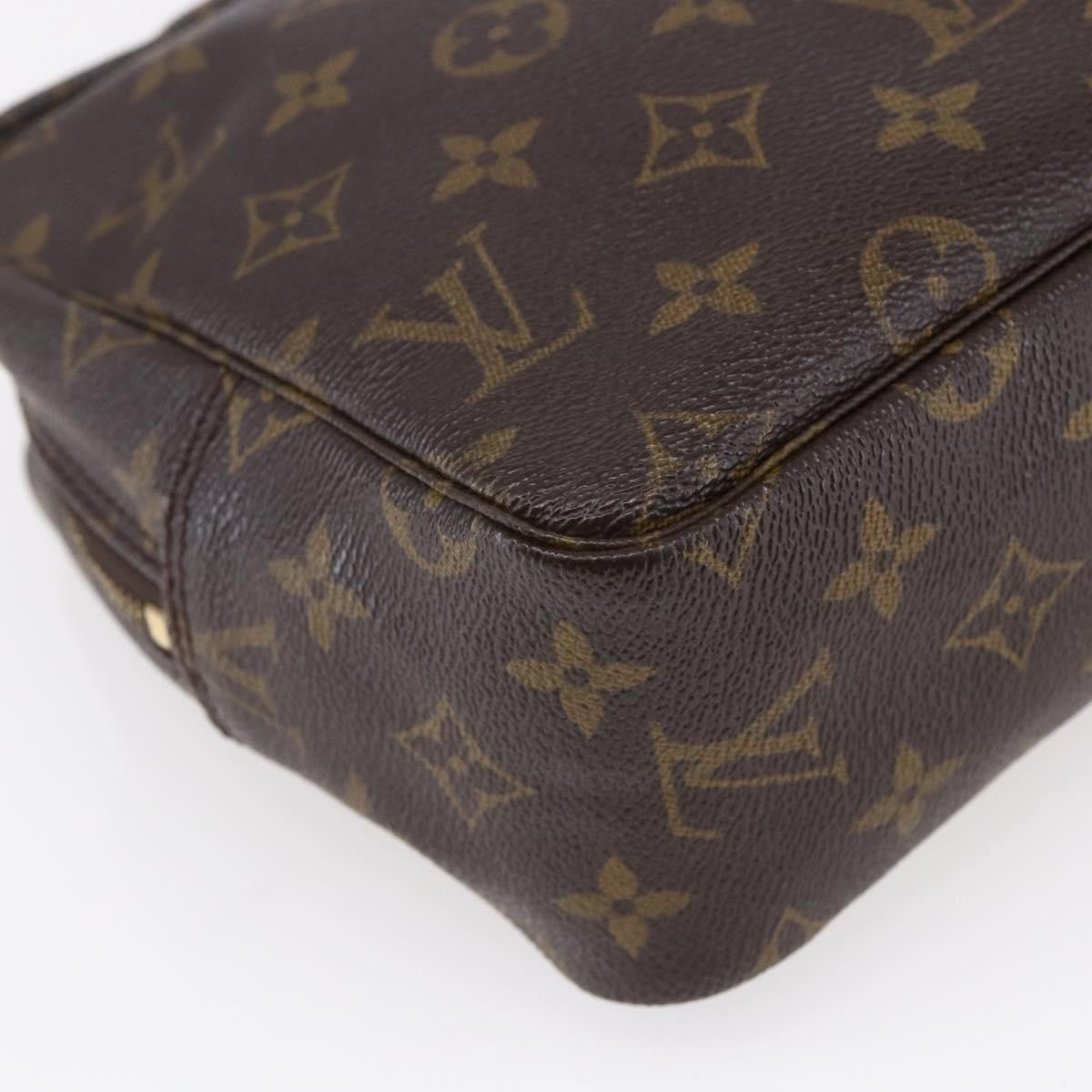 Louis Vuitton Trousse Toilette Monogram Canvas, BROWN, CANVAS, Clutche & pouche