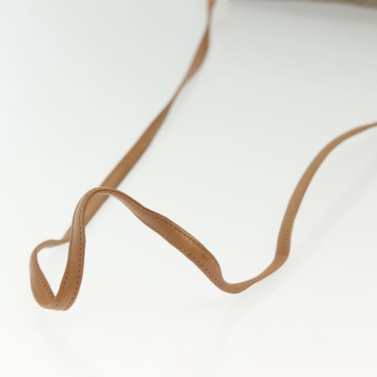 Christian Dior Vintage Honeycomb Shoulder Bag Canvas, BEIGE, CANVAS, Shoulder bag