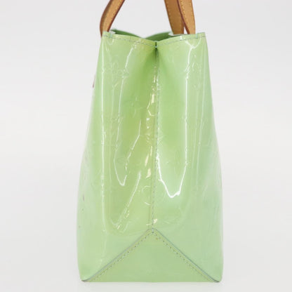 Louis Vuitton Reade Handbag Monogram Vernis, GREEN, PATENT_LEATHER, Tote bag