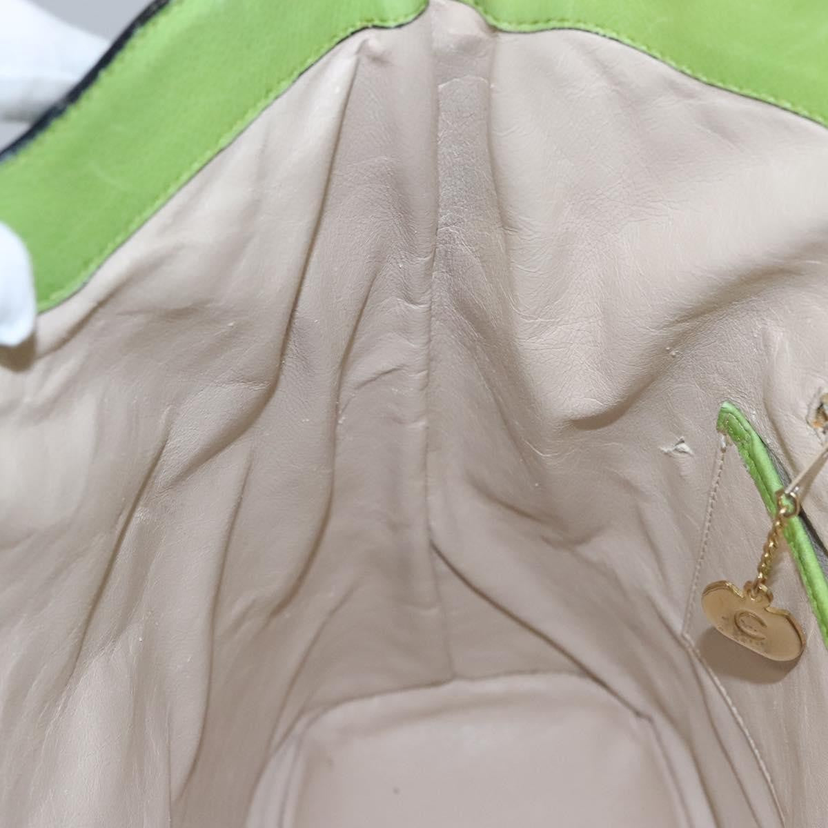 Celine Circle logo Leather, MULTICOLOUR, LEATHER, Shoulder bag