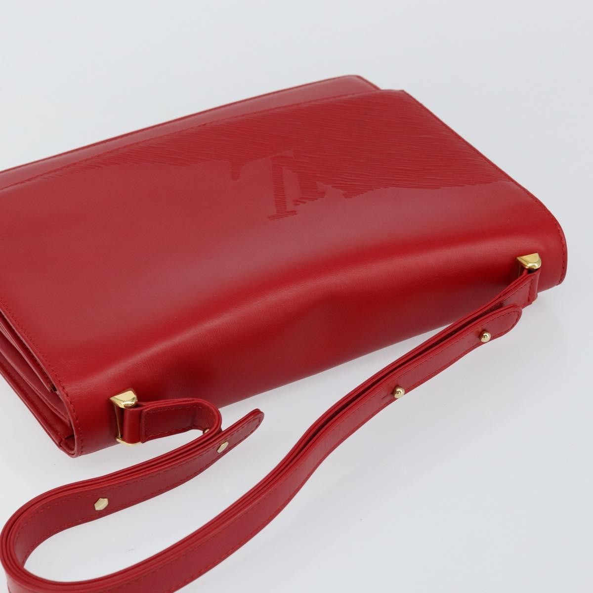 Louis Vuitton Opera Delphes Shoulder Bag Leather, RED, LEATHER, Shoulder bag