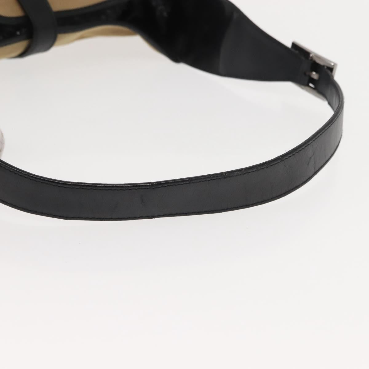 Gucci Vintage Jackie Handbag Canvas, BEIGE, CANVAS, Shoulder bag