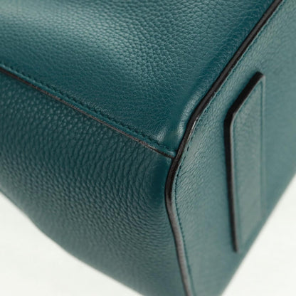 Bally Vintage Handbag Leather, GREEN, LEATHER, Handbag