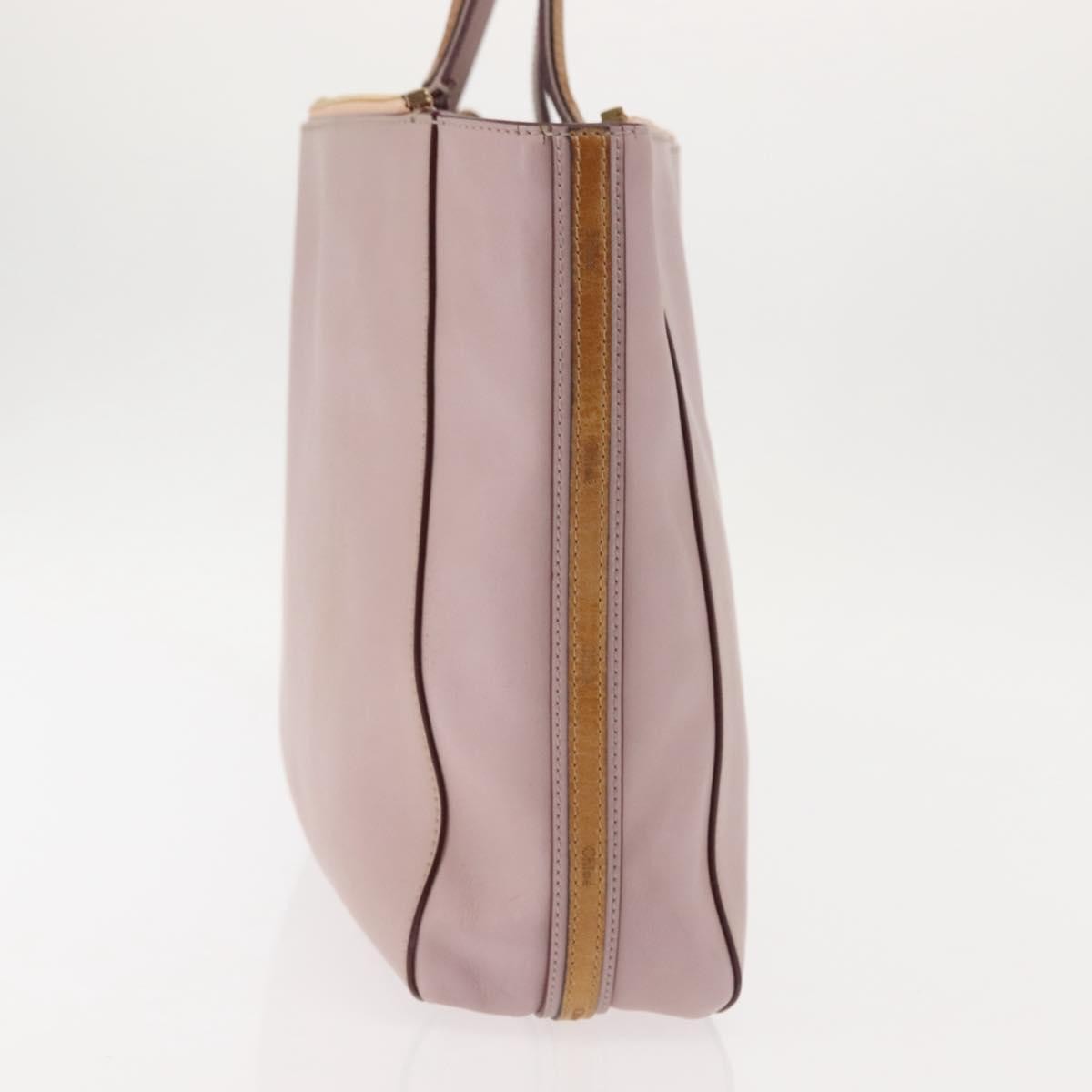 Chloe Vintage Tote bag Leather, PINK, LEATHER, Tote bag