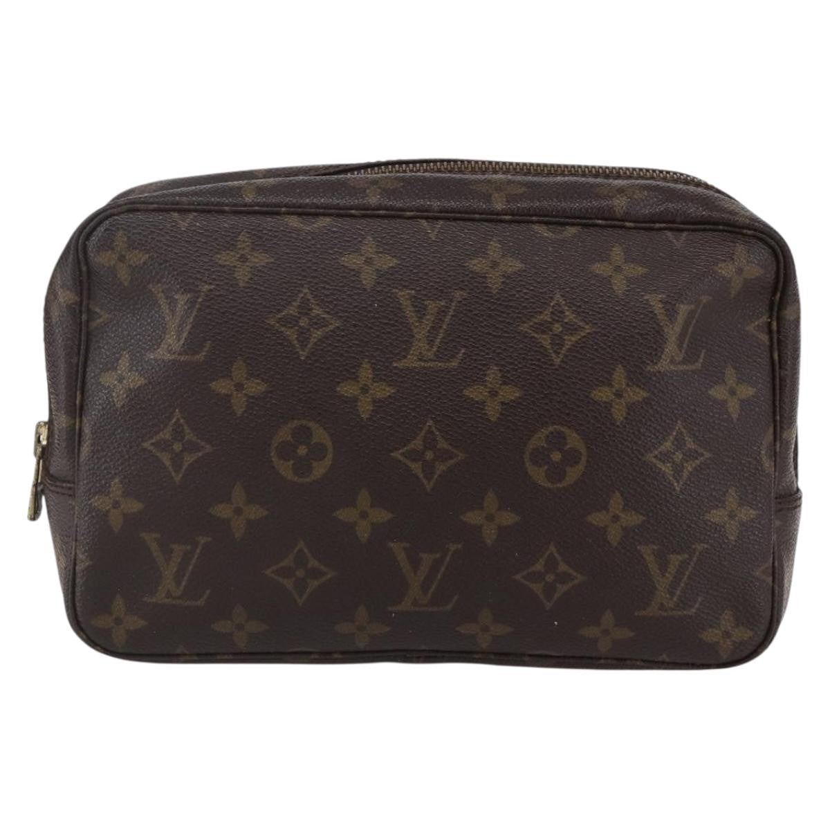 Louis Vuitton Trousse Toilette Monogram Canvas, BROWN, CANVAS, Clutche & pouche