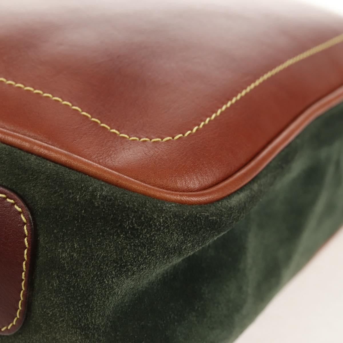 Loewe Anagram Shoulder Bag Suede, BROWN, SUEDE, Shoulder bag