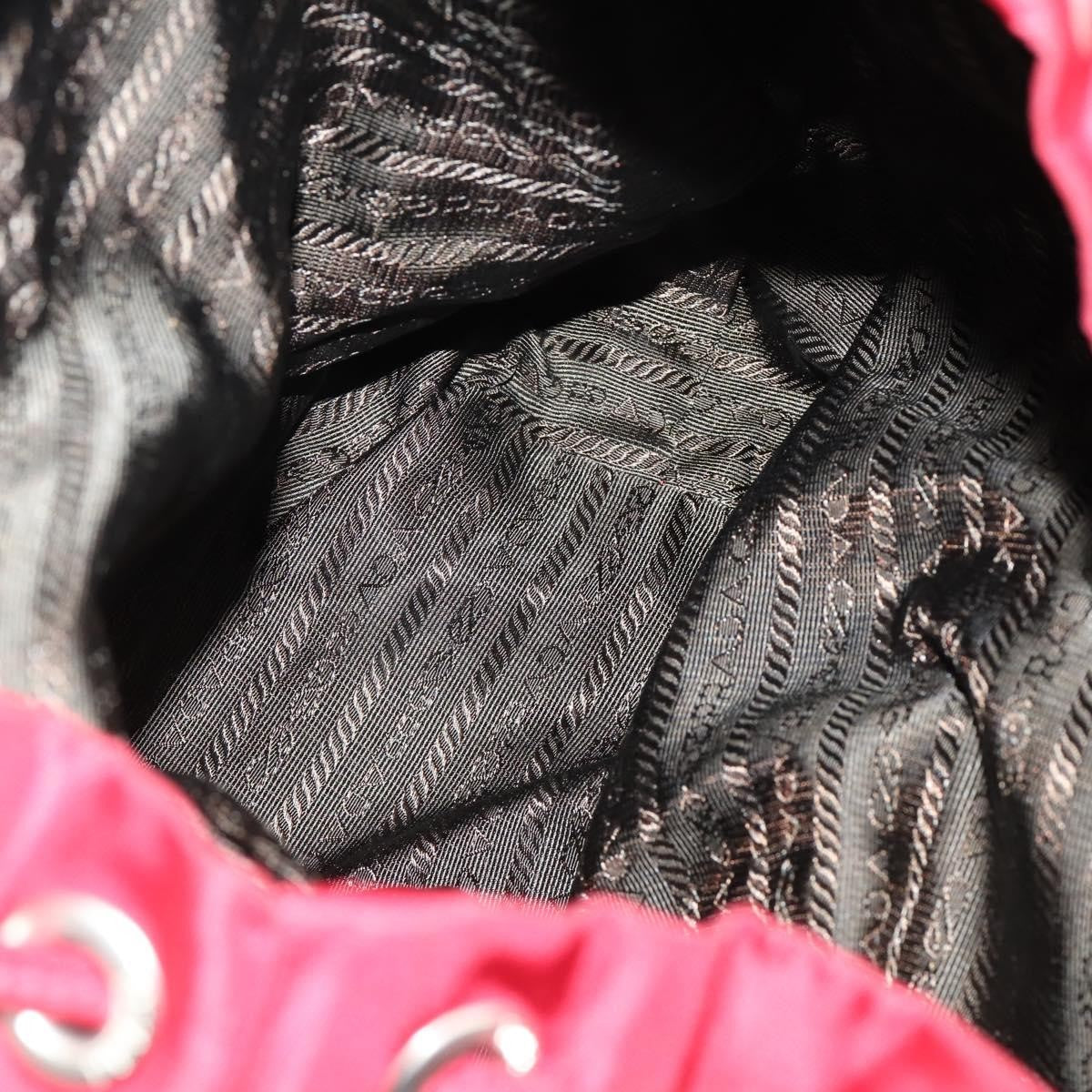 Prada Double Front Pocket Backpack Tessuto, RED, NYLON, Backpack