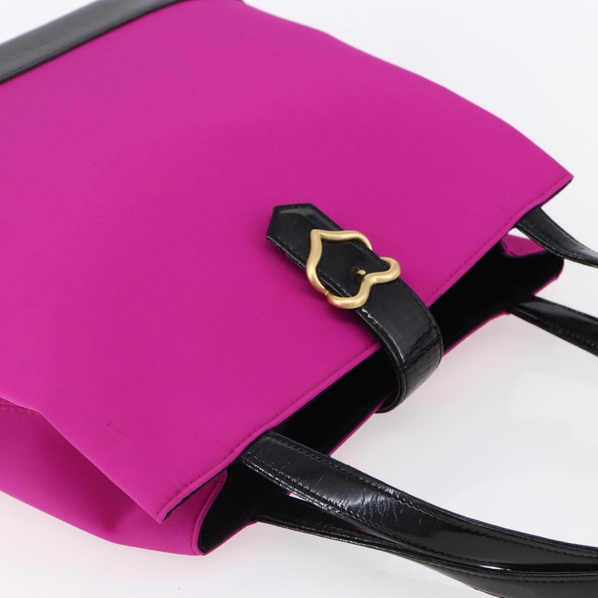 Saint Laurent Vintage Handbag Nylon, PINK, NYLON, Handbag