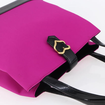 Saint Laurent Vintage Handbag Nylon, PINK, NYLON, Handbag