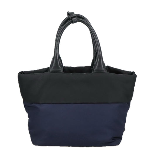 Prada Convertible Double Tote Tessuto, NAVY, NYLON, Tote bag