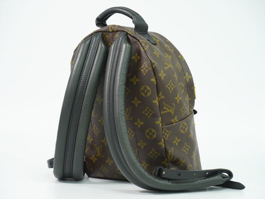 Louis Vuitton Palm Springs Backpack Monogram Canvas, BROWN, CANVAS, Backpack