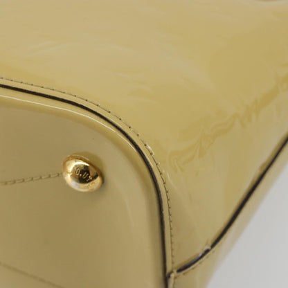 Louis Vuitton Montebello Handbag Monogram Vernis, Beige, Patent Leather, Handbag