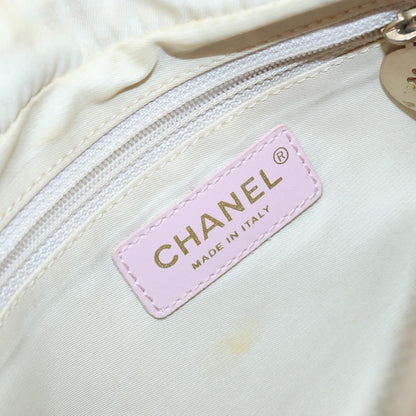 Chanel Travel Line Zip Hobo Nylon, PINK, NYLON, Shoulder bag