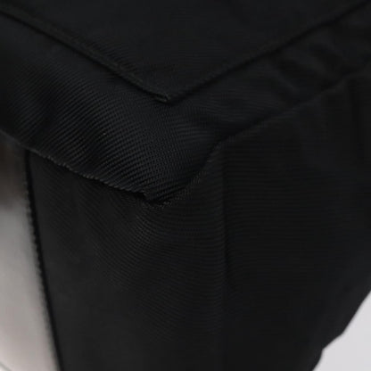 Gucci Vintage Bamboo Shoulder Bag Nylon, BLACK, NYLON, Shoulder bag