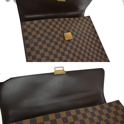 Louis Vuitton Altona Bag Damier, BROWN, CANVAS, Briefcase