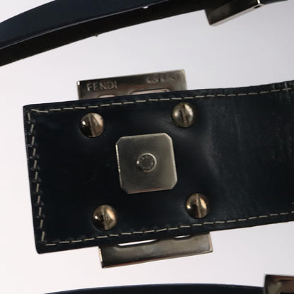 Fendi Vintage Shoulder Bag Zucca Canvas, NAVY, CANVAS, Handbag